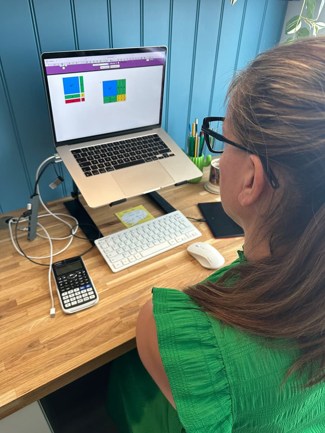 Team tutoring session